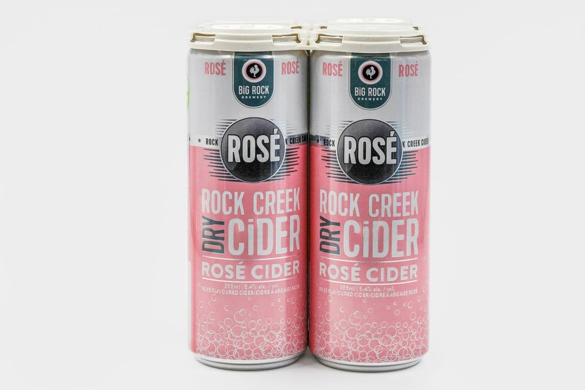 Rock Creek Rose Cider (4 x 355ml Cans)