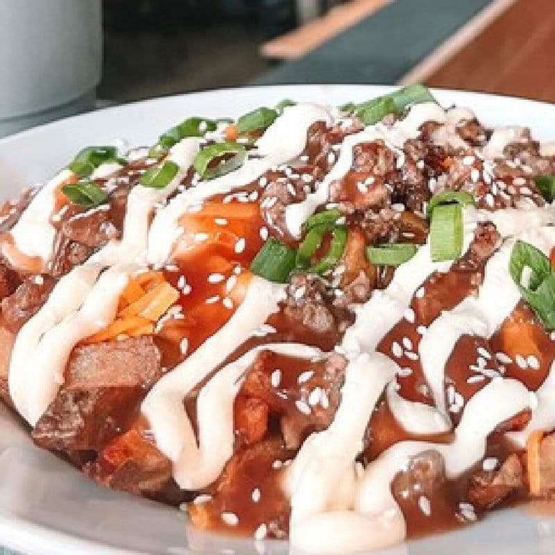 États-Unis - Poutine Cheeseburger / United Stades - Cheeseburger Poutine