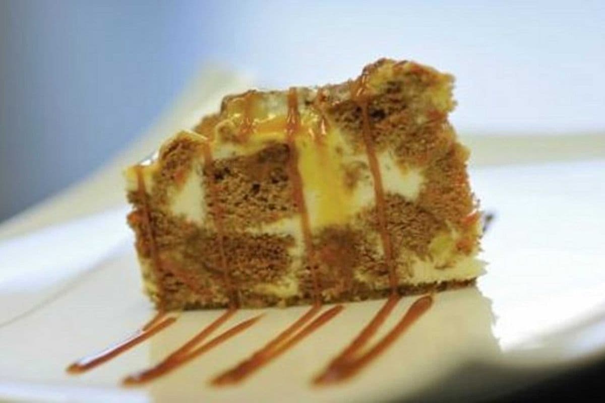 Carrot Caramel Cheesecake