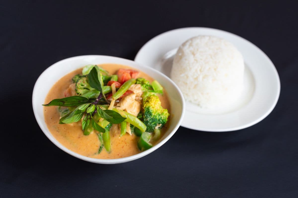 Red Curry Vegetables with Tofu