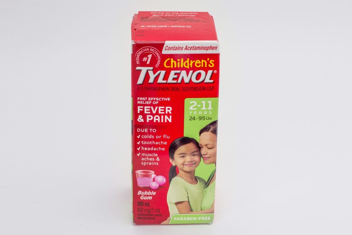 Tylenol children pain and fever 2_11 bubble gum (100 ml)