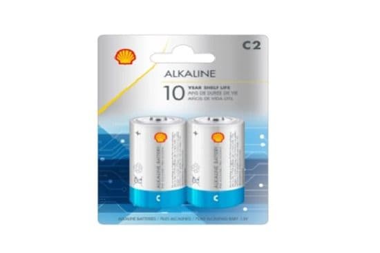 Two Pack Alkaline C Batteries 1004595