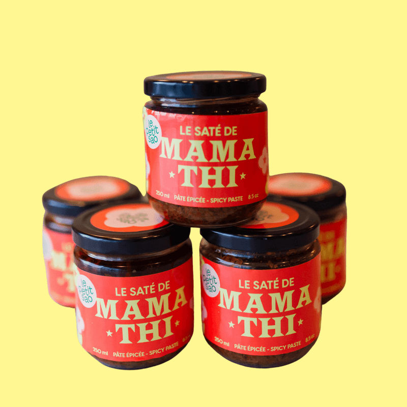 Pot de Saté de Mama (250 ML -8,5oz) / Pot Sate Mamma Thi ( 250 ML -8,5oz)