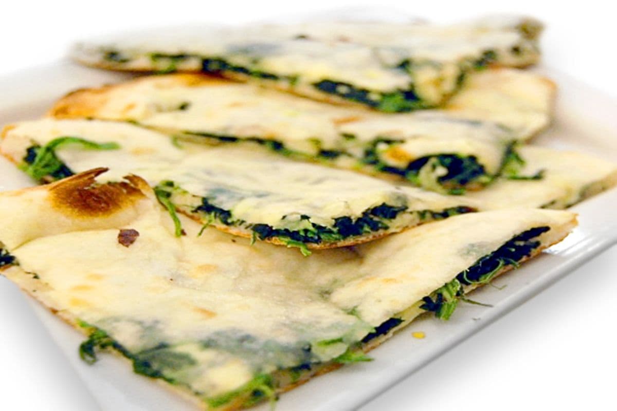 Spinach Naan