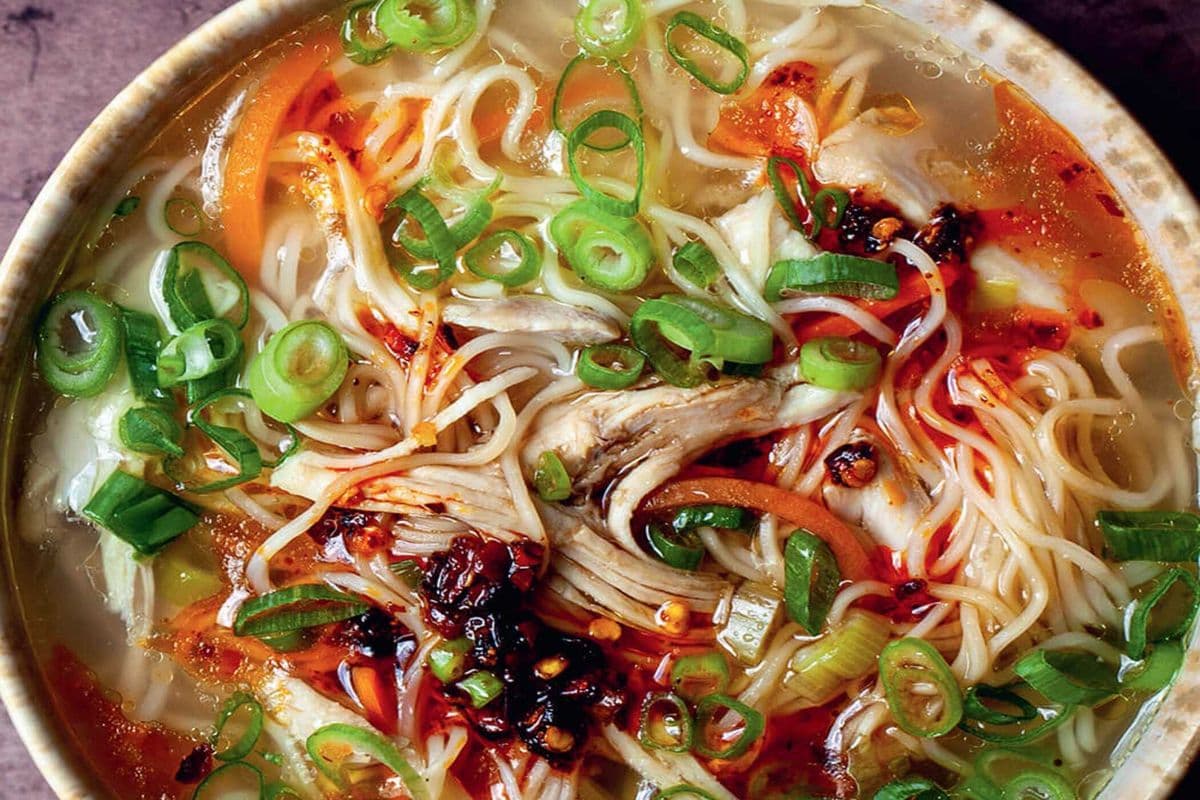 Noodle Soup (Chicken and Shrimp)