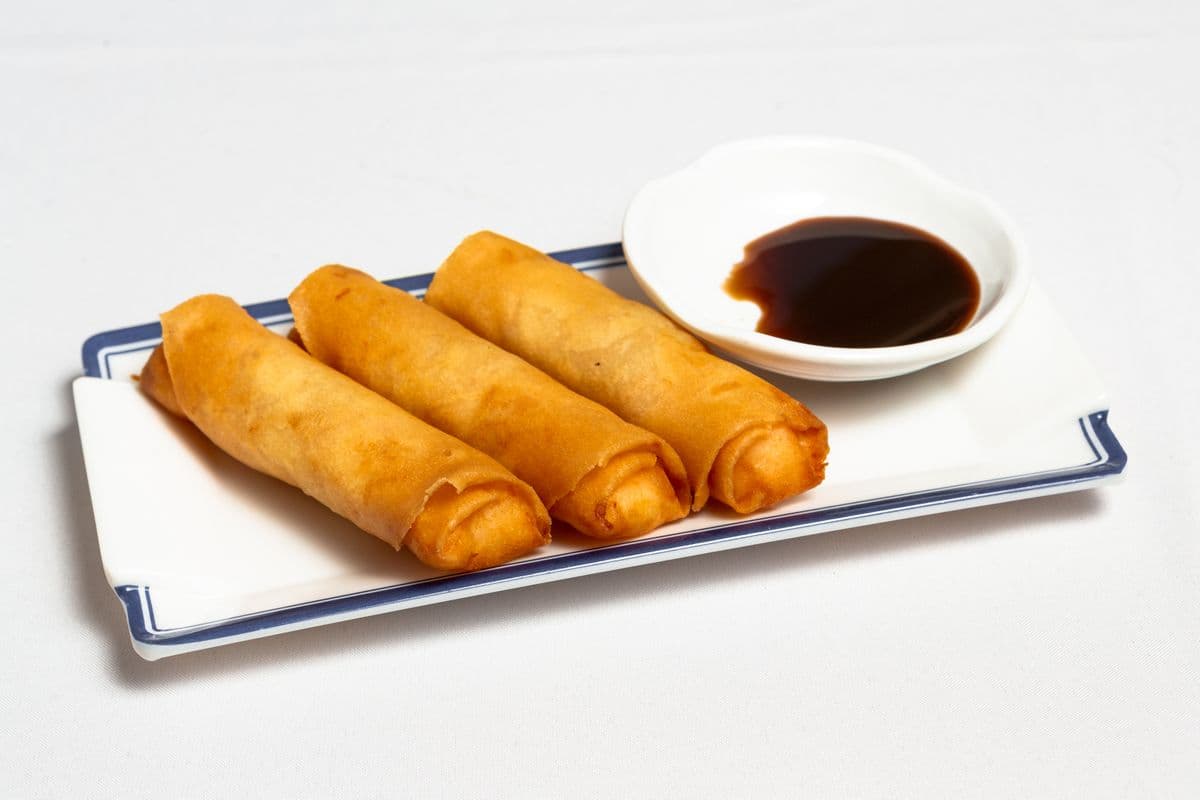 23. Deep-Fried Shrimp Spring Roll