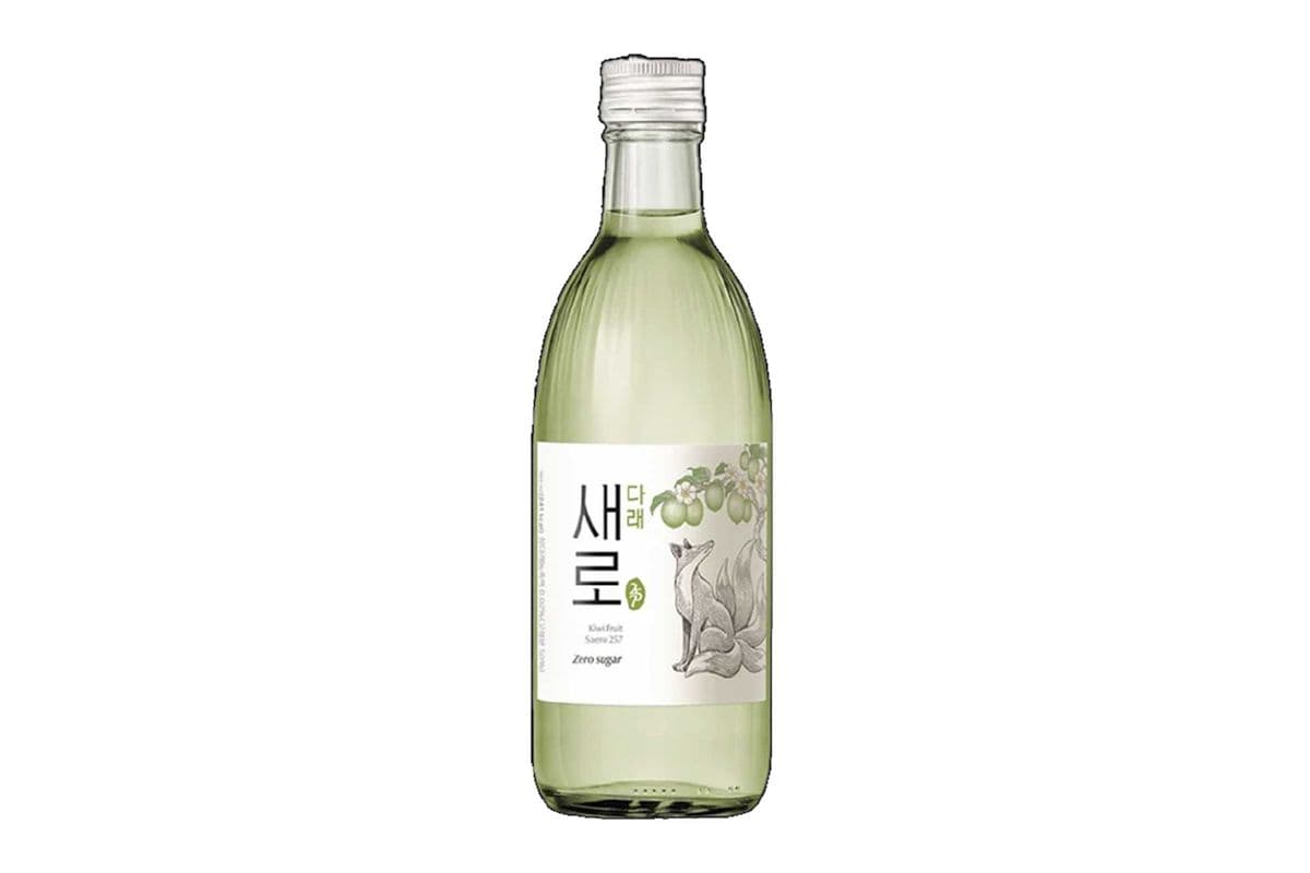 Chum Churum Saero Kiwi Soju (375 ml Bottle) (1 x 375 ml)