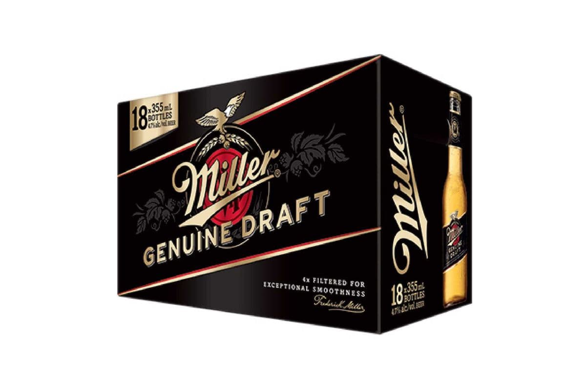 Miller Genuine Bottles (18 x 355m)