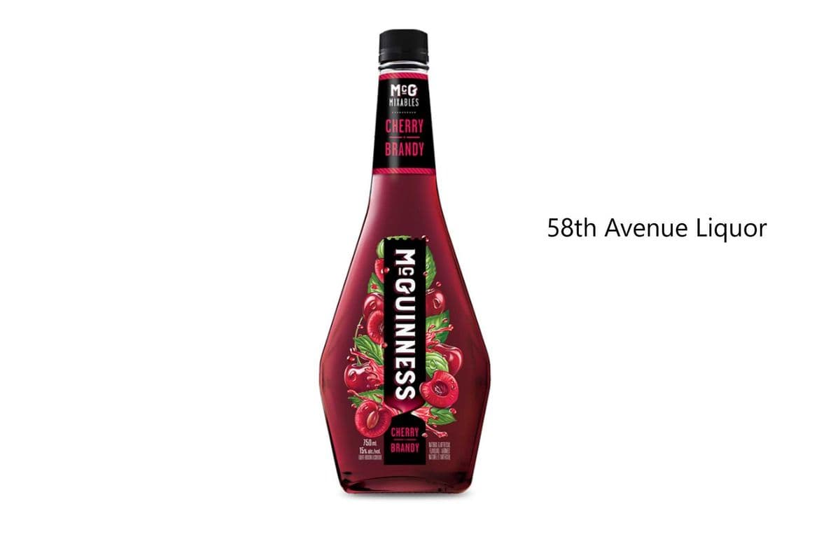 MCGUINNESS CHERRY BRANDY 750ML (1 x 750ML)