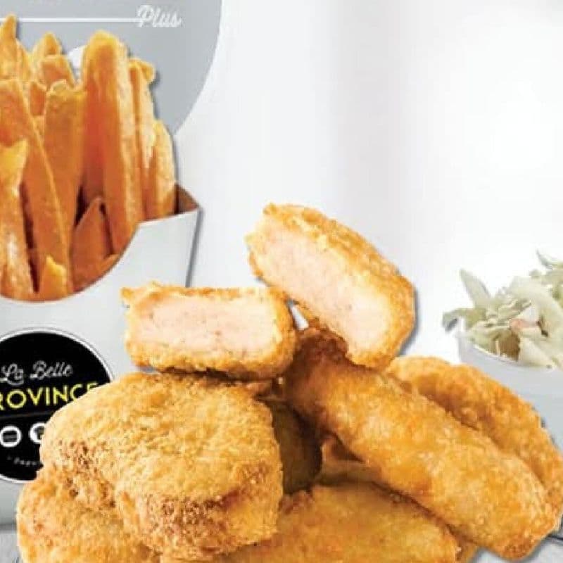 Assiette de Bouchés de poulet 9