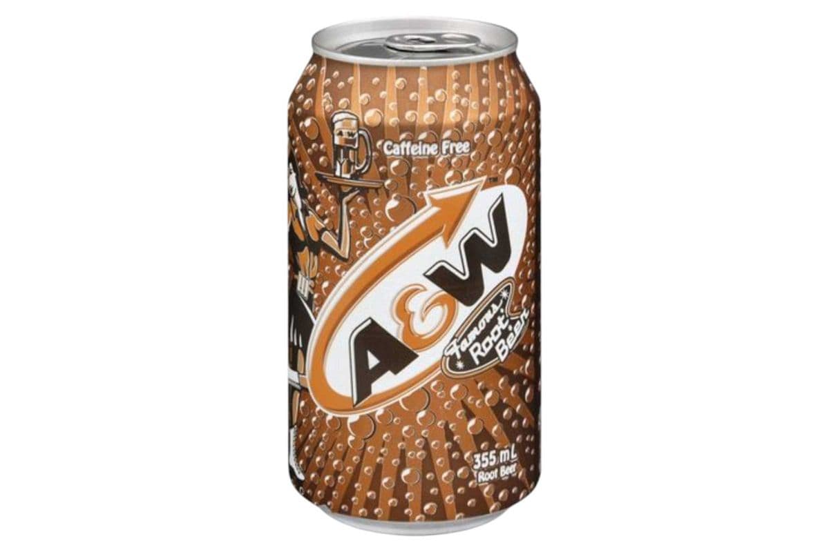A&W Root Beer (355ml) (160 Cal)
