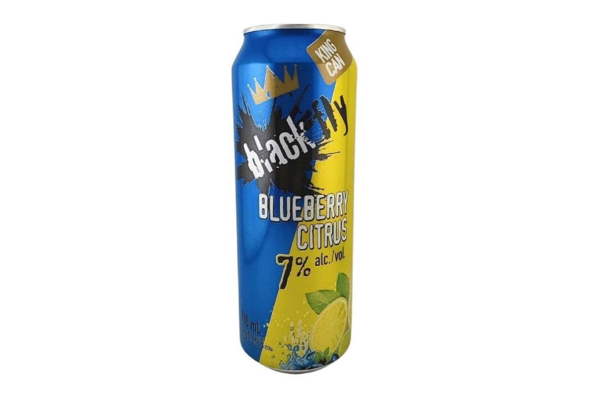 BLACK FLY BLUEBERRY CITRUS KING CAN (1 x 710ML)