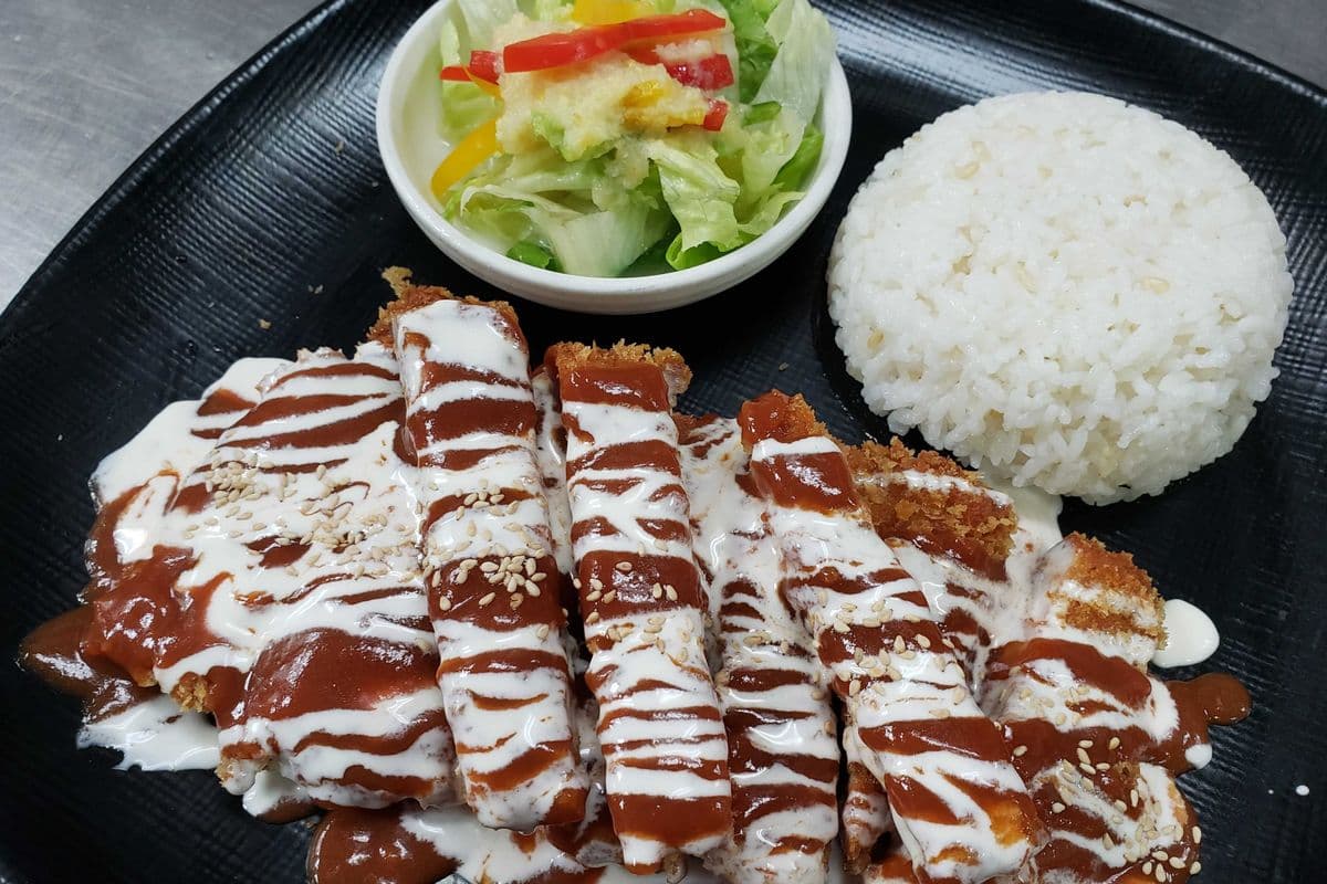 M3. Pork Cutlet with Bowl of Rice