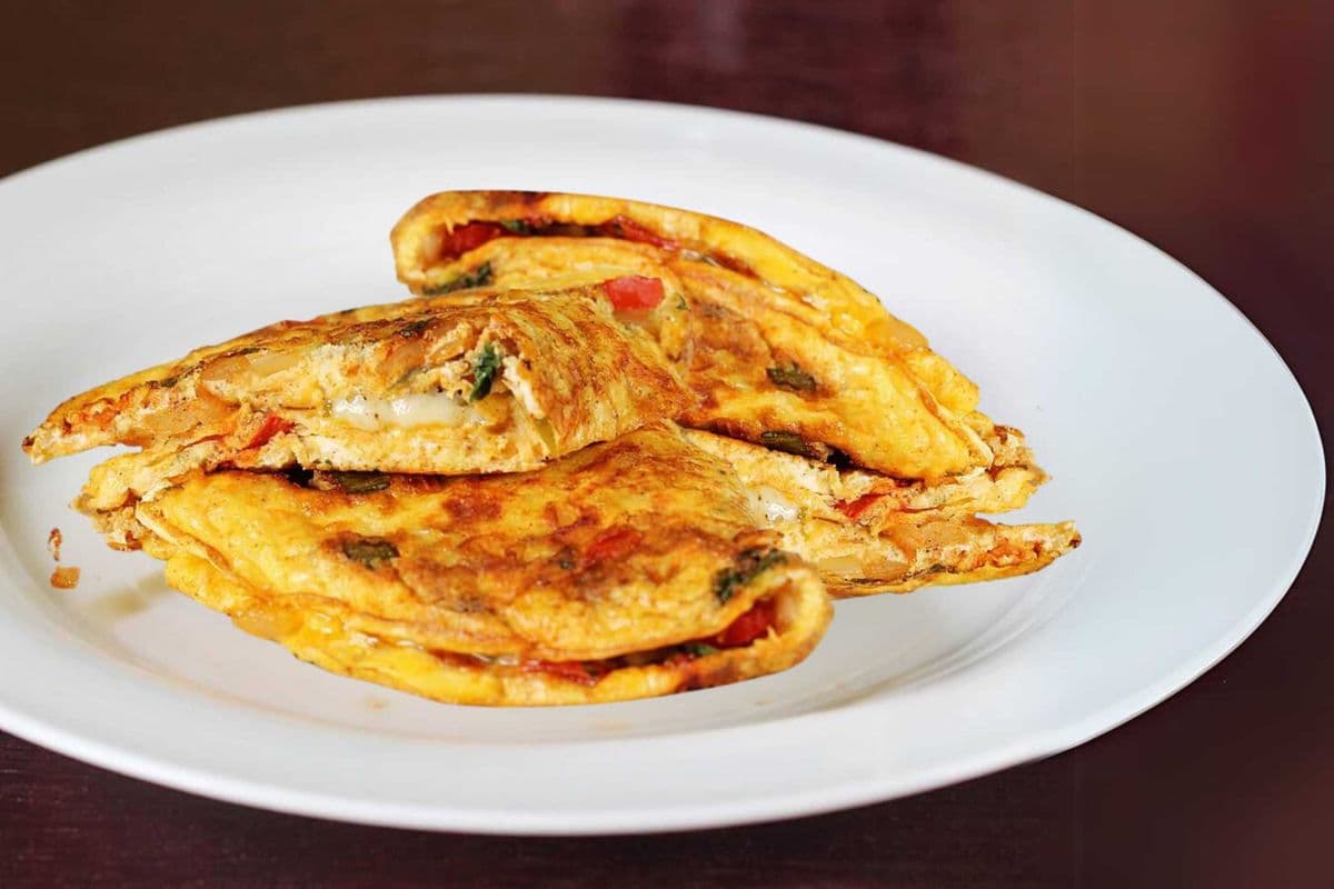 Veg. Cheese Omelet