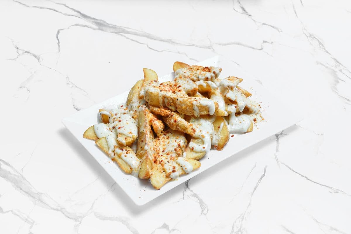 Garlic Parm Potato Wedges
