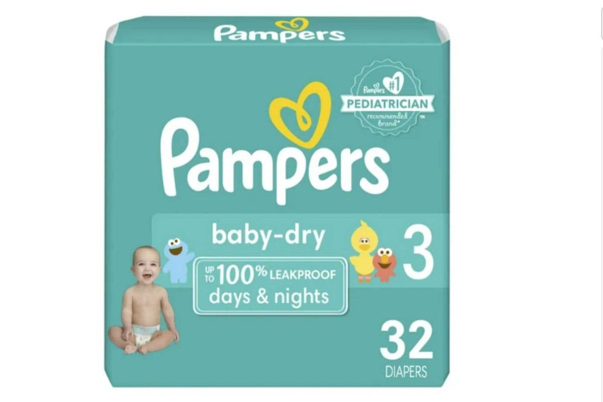 Pampers Baby Dry for 7-13 kg 32 Diapers (32 Diapers)