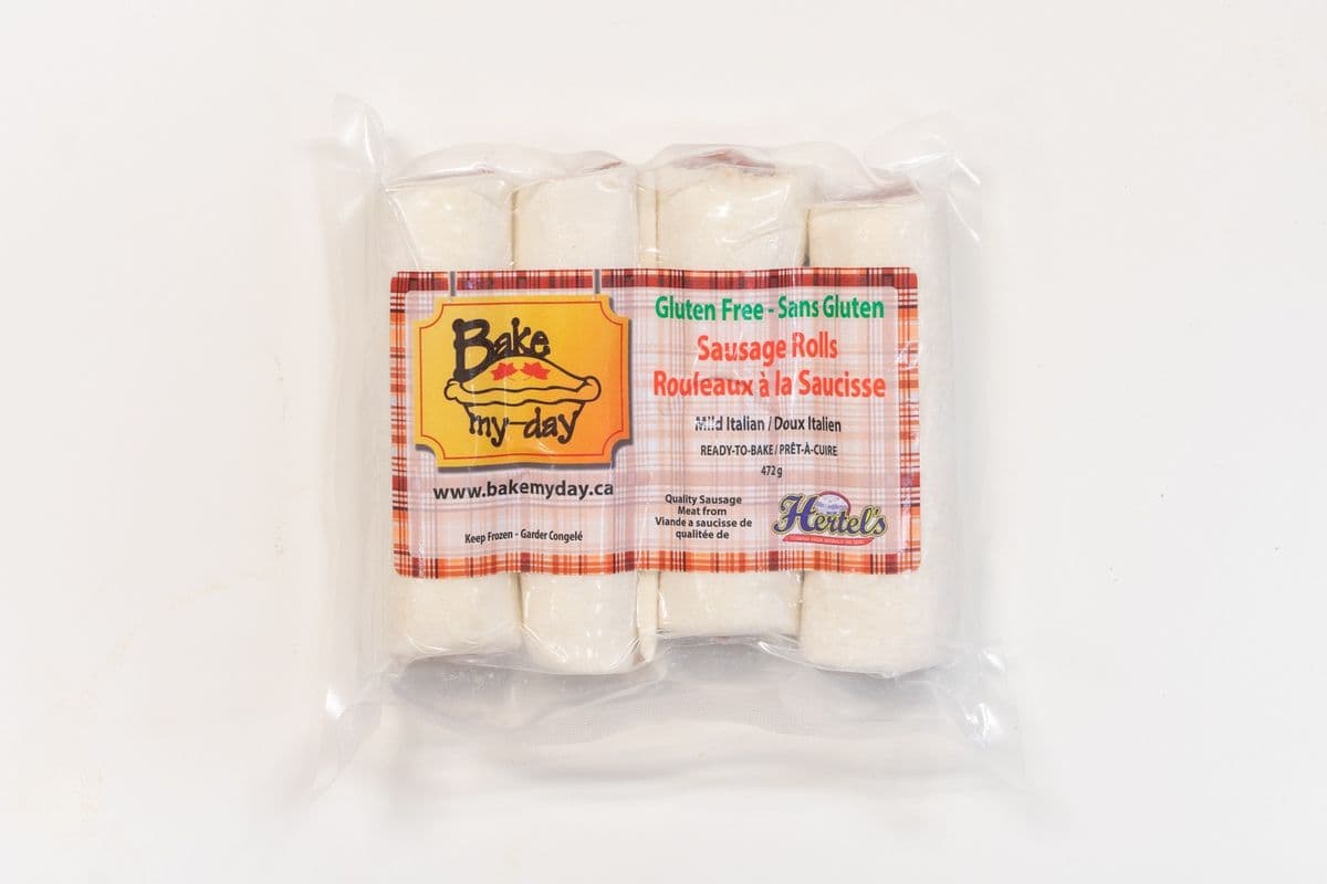 Bake My Day Gluten-Free Sausage Rolls - Mild (4pcs)