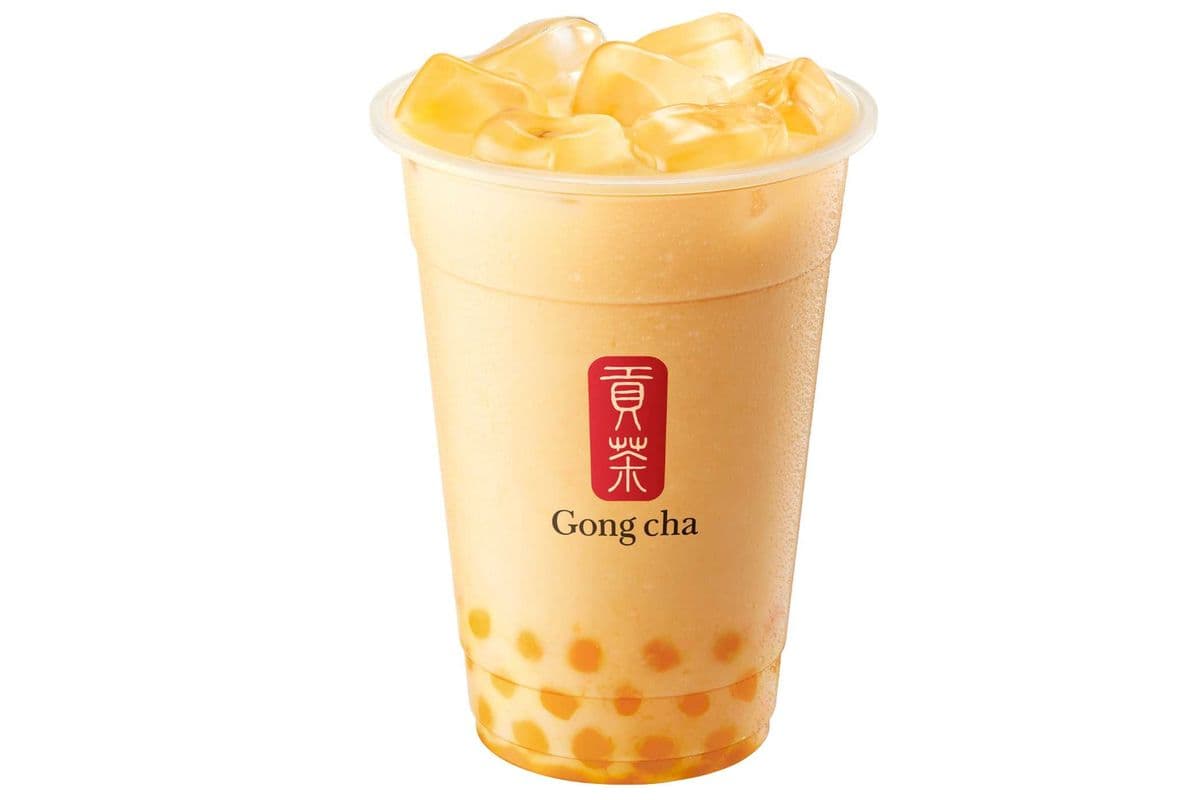 Mango Jewelry Milk Tea (16 oz)