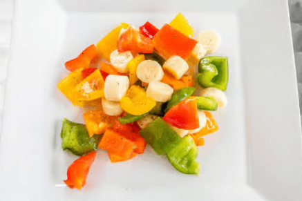 Salade aux coeurs de palmiers