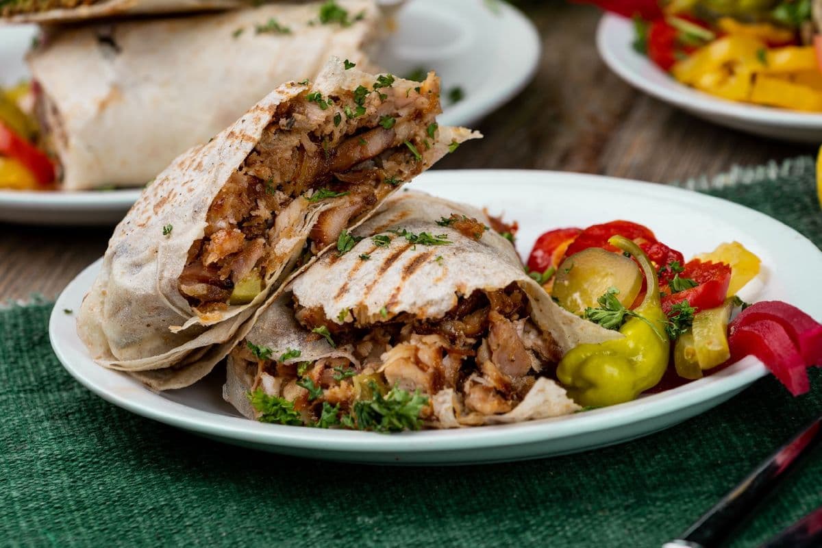 Chicken Shawarma Saj