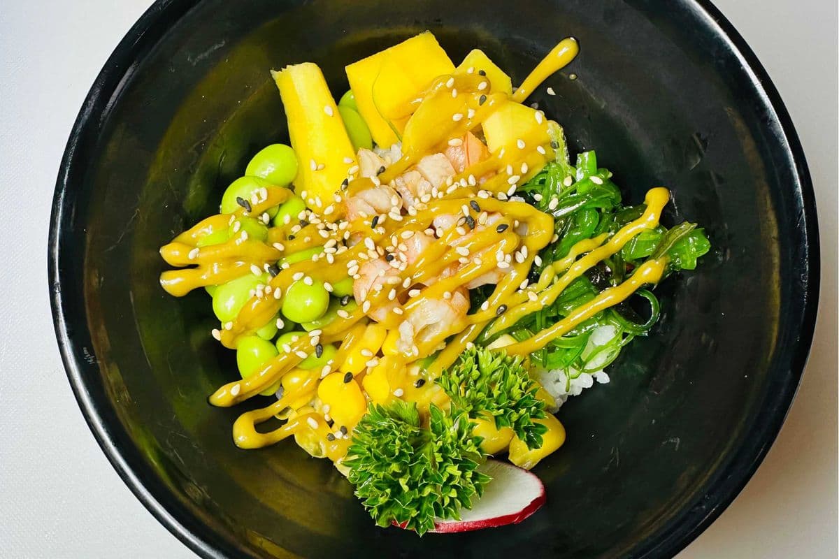 Shrimp Tempura Poke Bowl