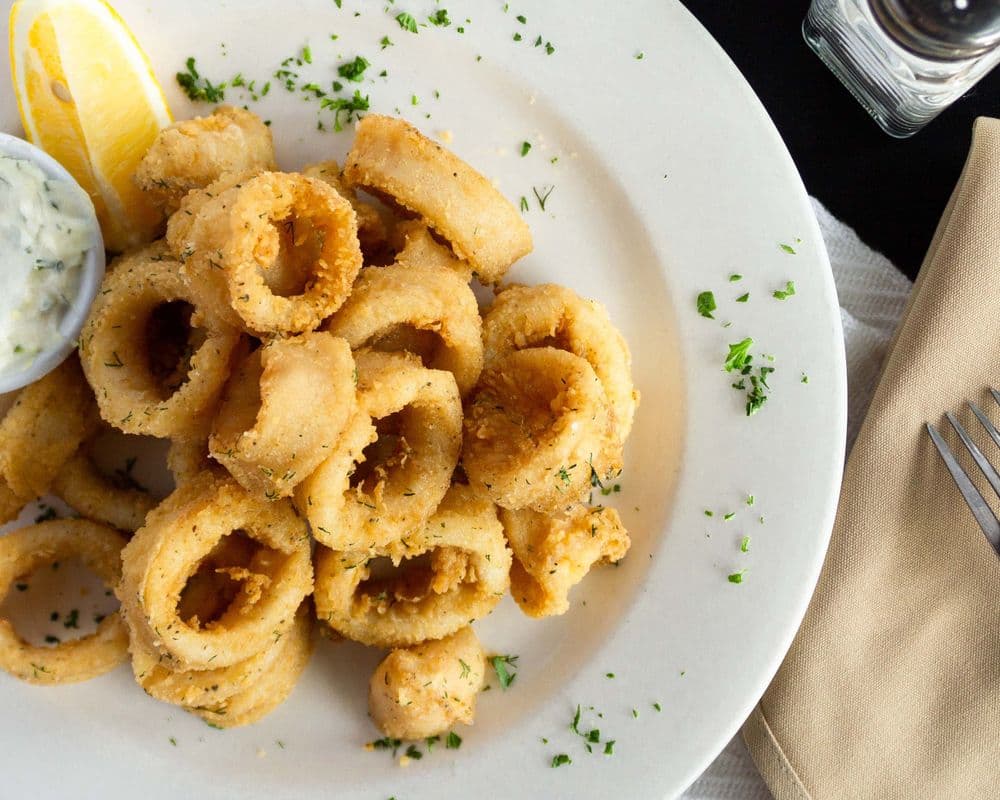 Floured Calamari