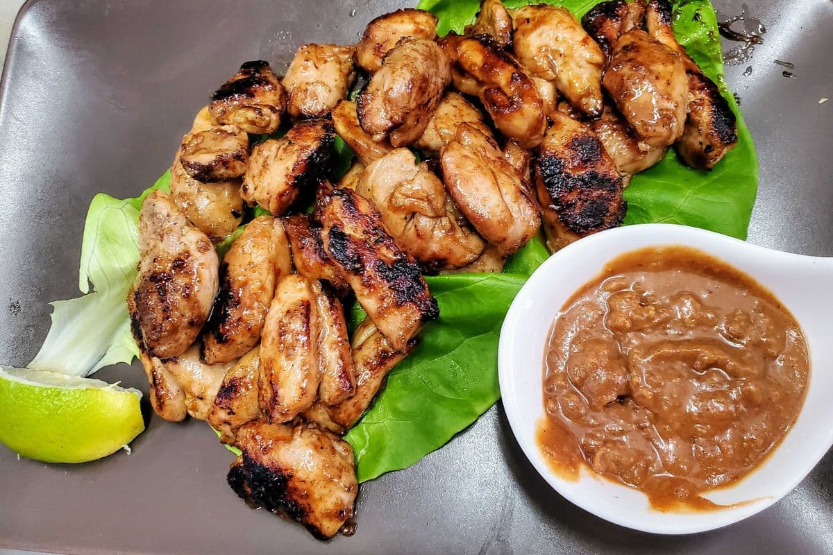50. Chicken Skewer