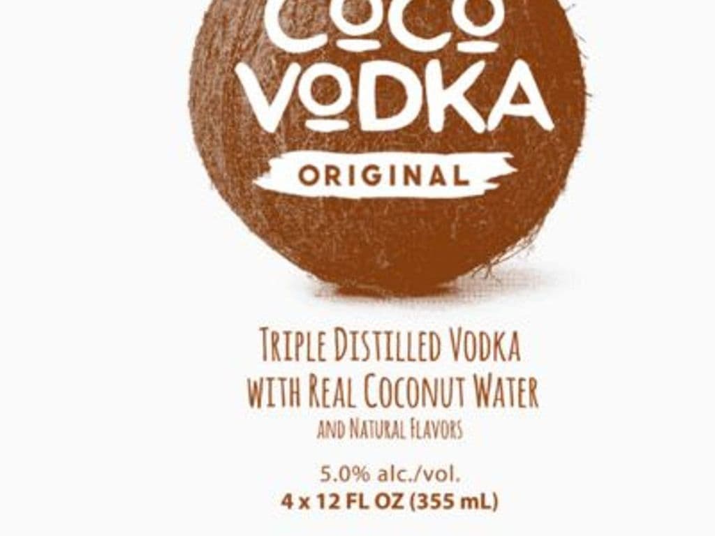 COCO Vodka Original, 4 x 355ml