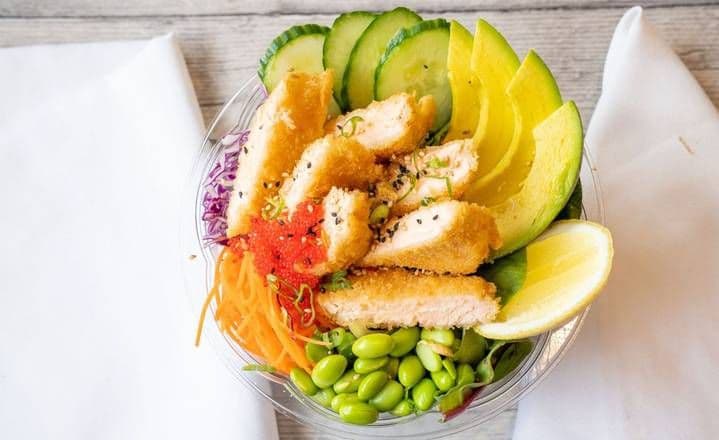 Poké Saumon Katsu / Salmon Katsu Poke