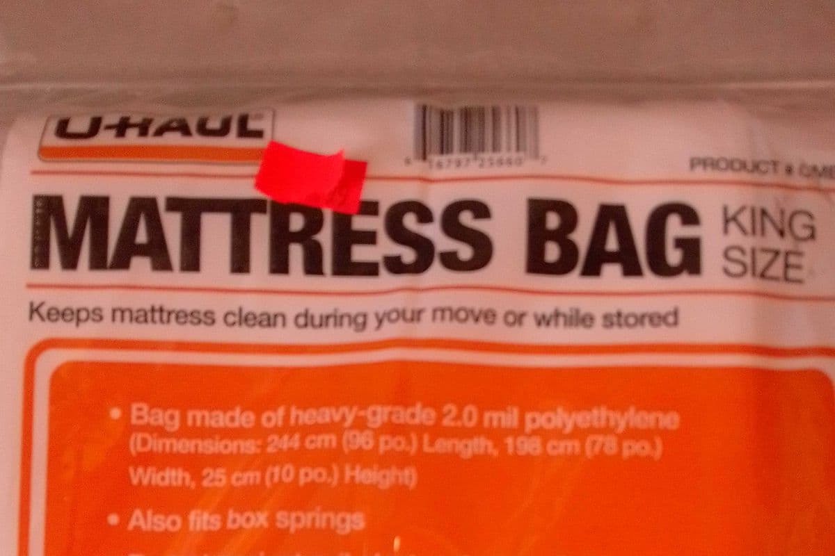 Mattress bag - king size( L-244cm,W-198cm,H-25cm)