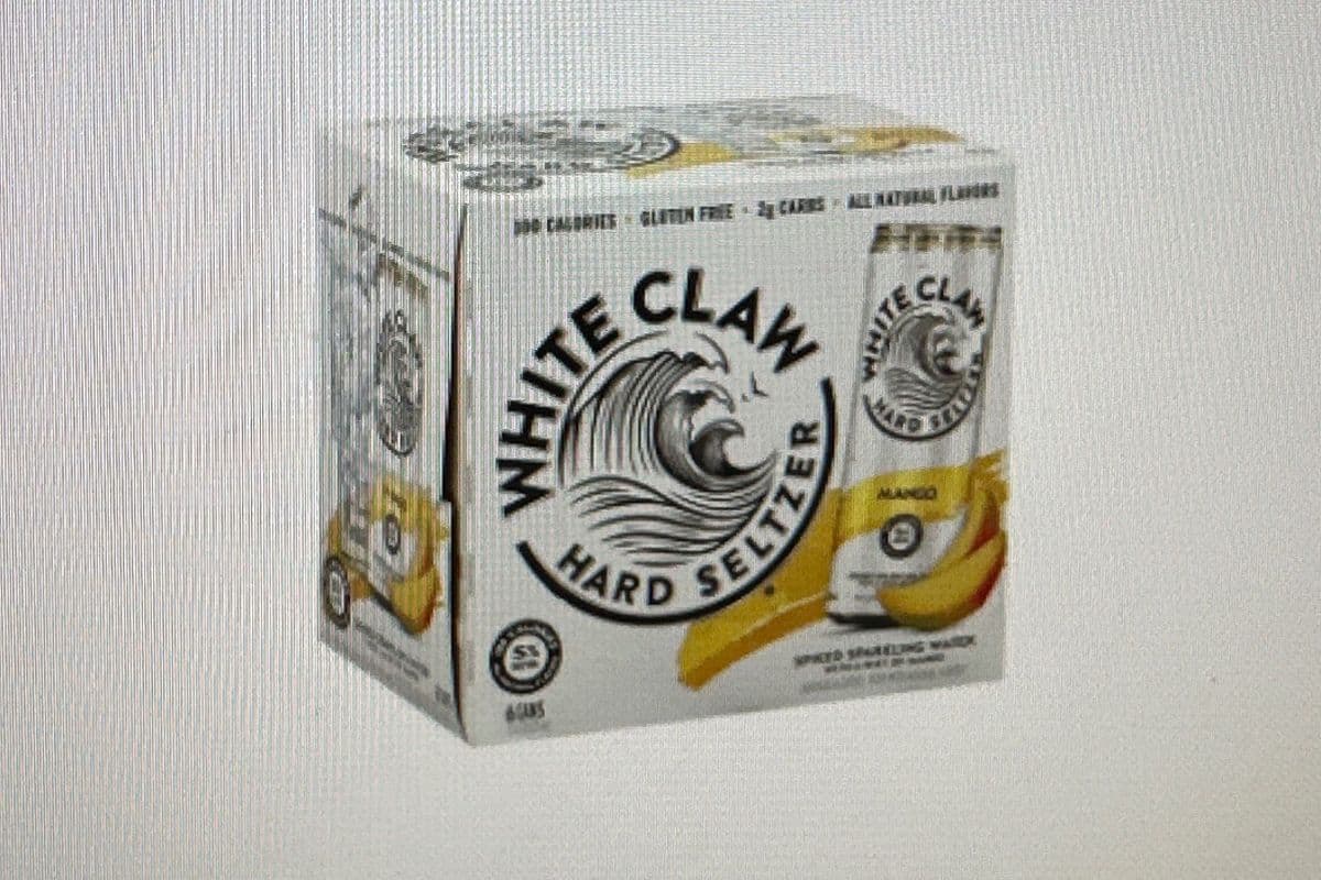 White Claw (Mango) 6cans (6 x 355 ml Cans)