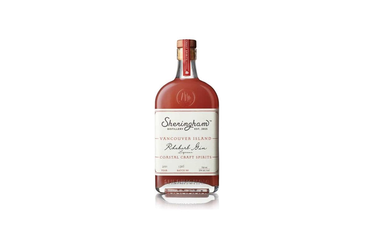 Sheringham Rhubarb Gin Liqueur (750 ml) (1 x 750ml)