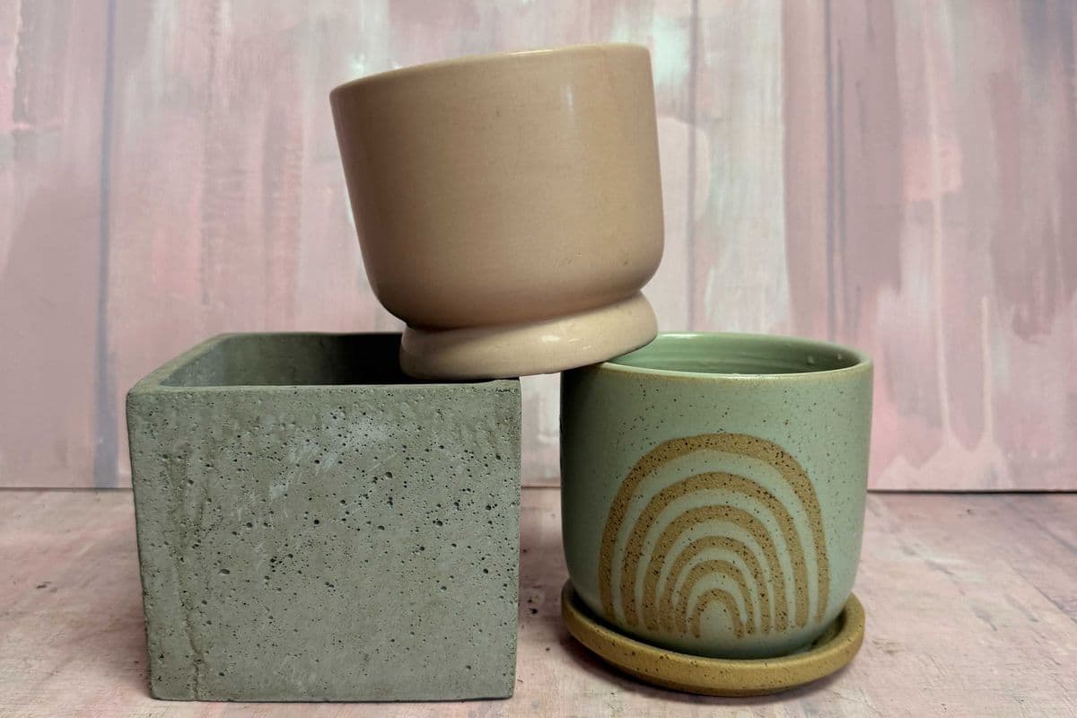 4" Miscellaneous Ceramic Pot