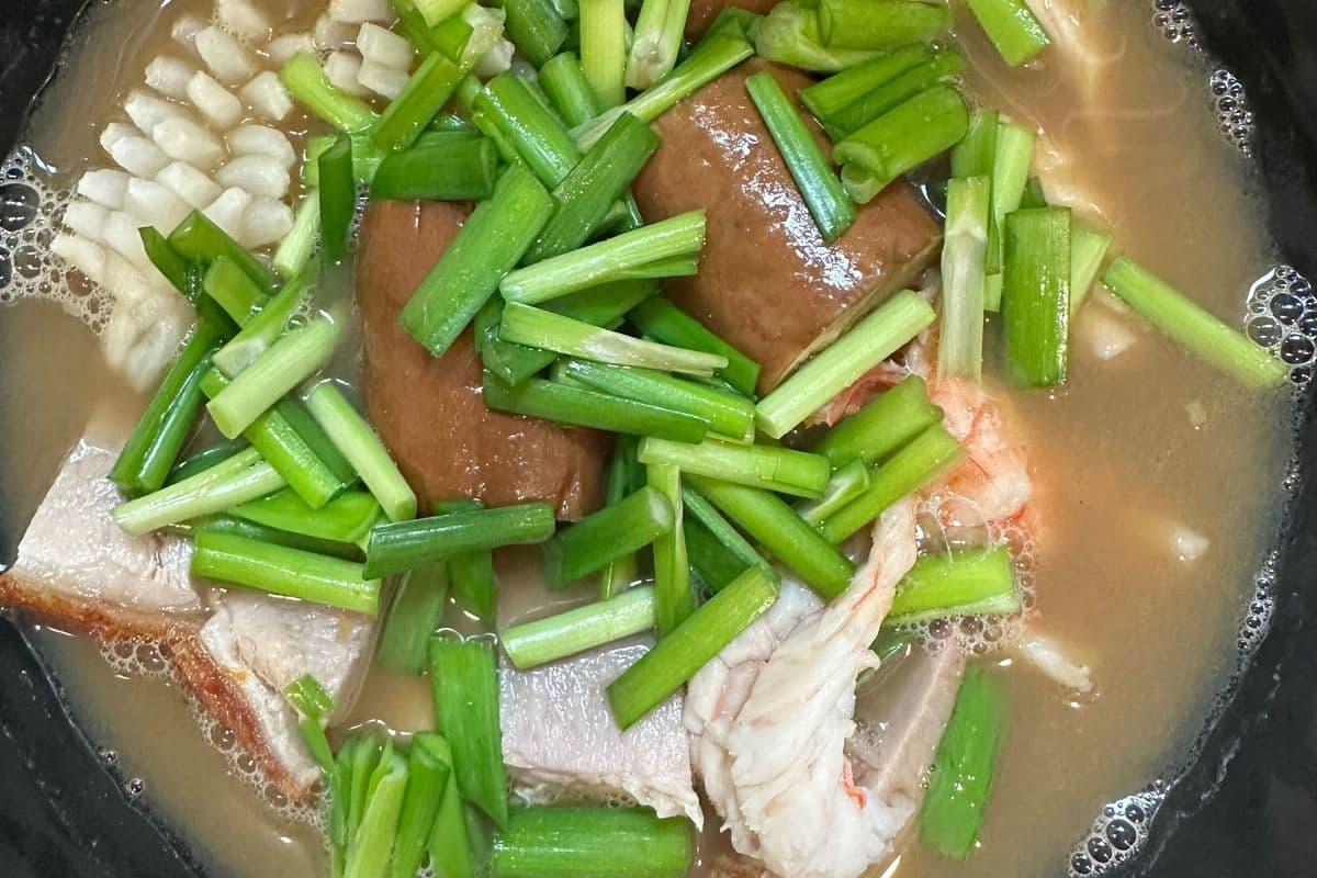 #.FERMENTED FISH VERMICELLI SOUP-發酵魚粉絲湯-BÚN MẮM MIỀN TÂY