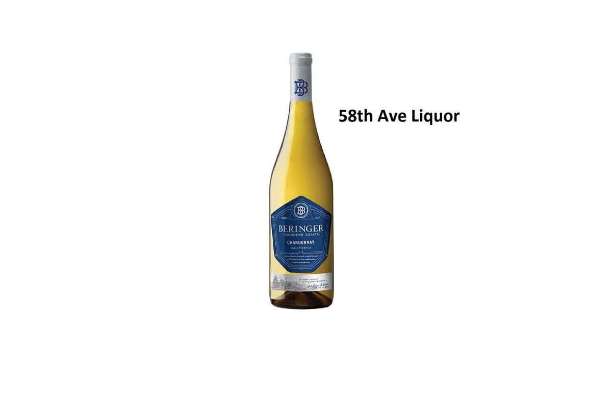 BERINGER FOUNDERS' ESTATE CHARDONNAY 750ML (1 x 750ML)
