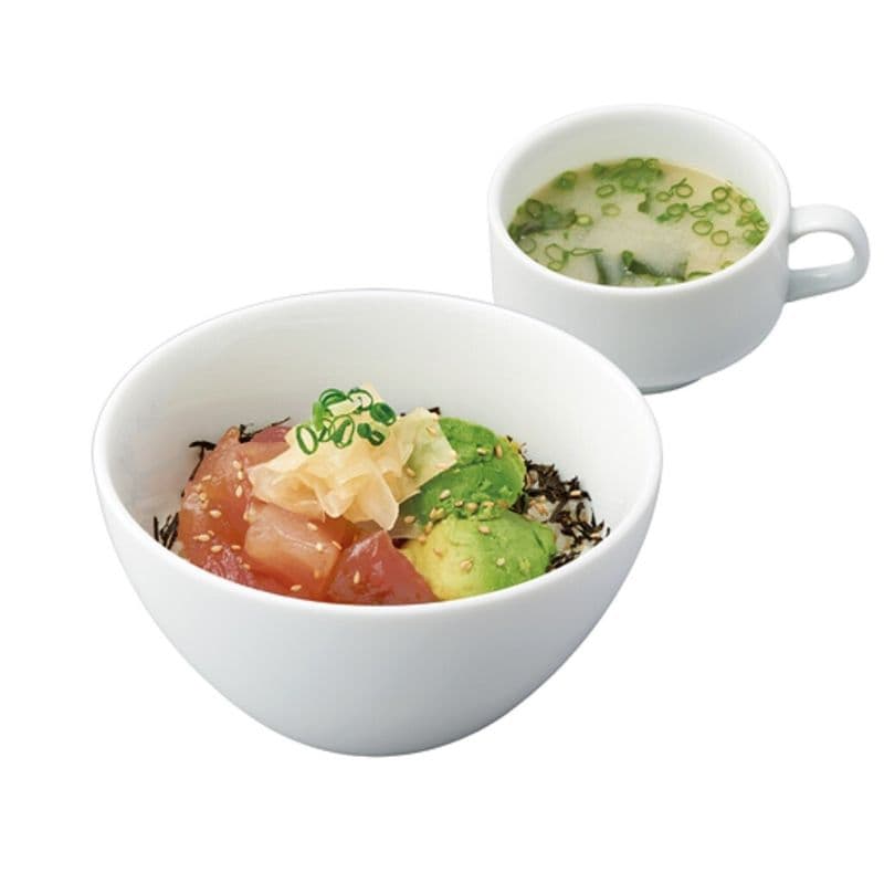 Fresh Tuna with Avocado Donburi
