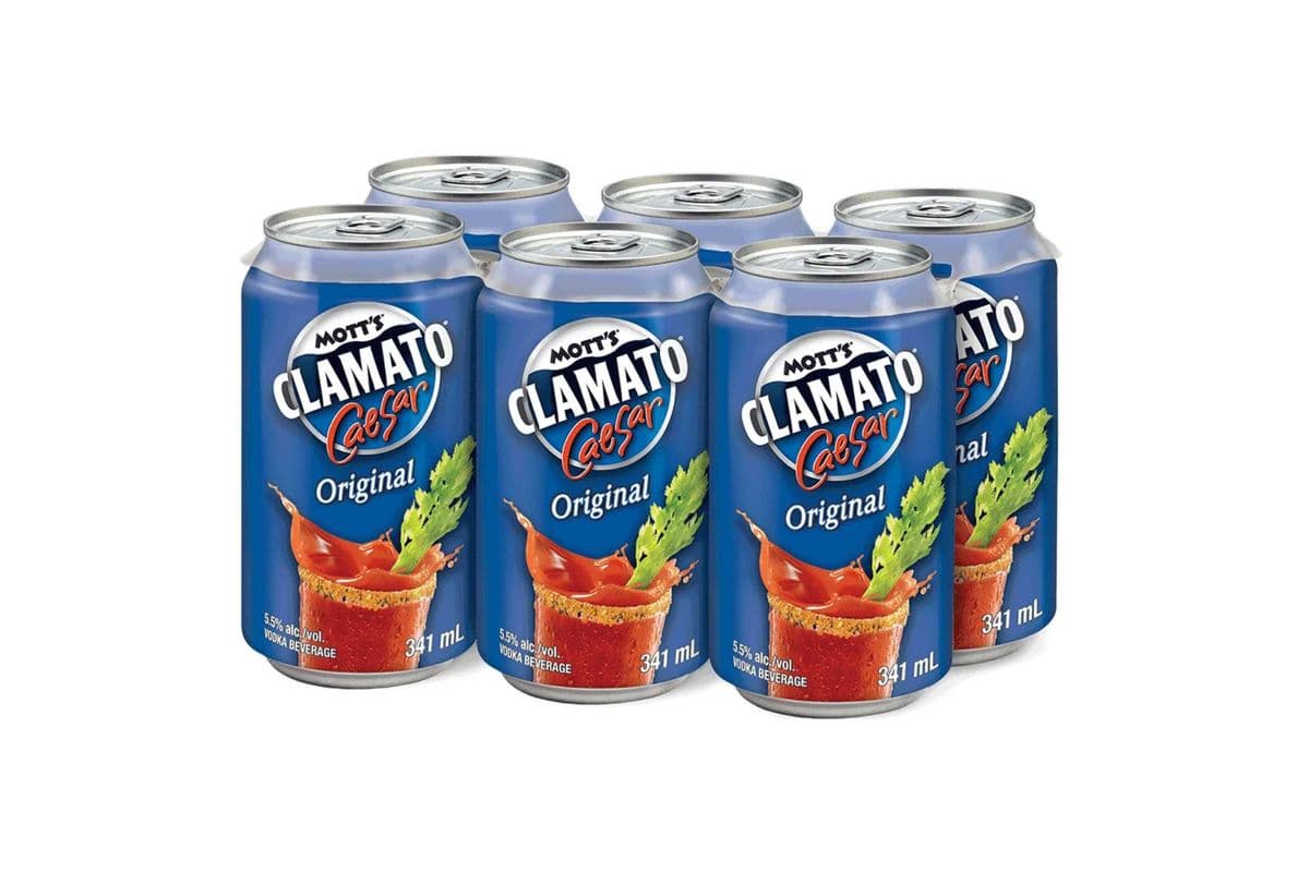Mott's Clamato Caesar Original (6 Pack) (6 x 341ml)