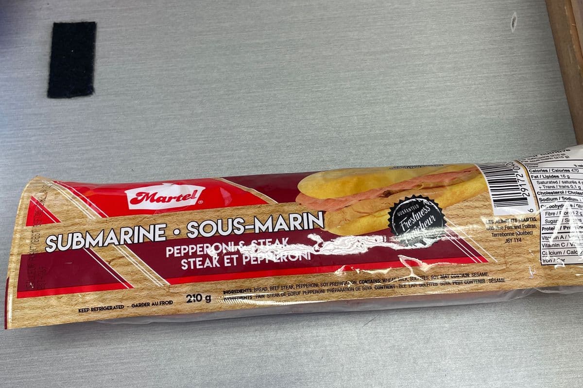 Sous-marin pepperoni et steak