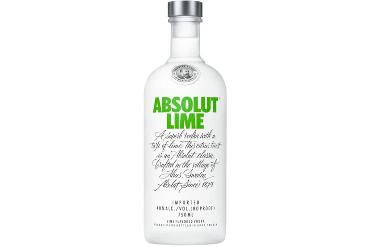 Absolut Lime Vodka *$3 OFF!* (1 x 750 ml)