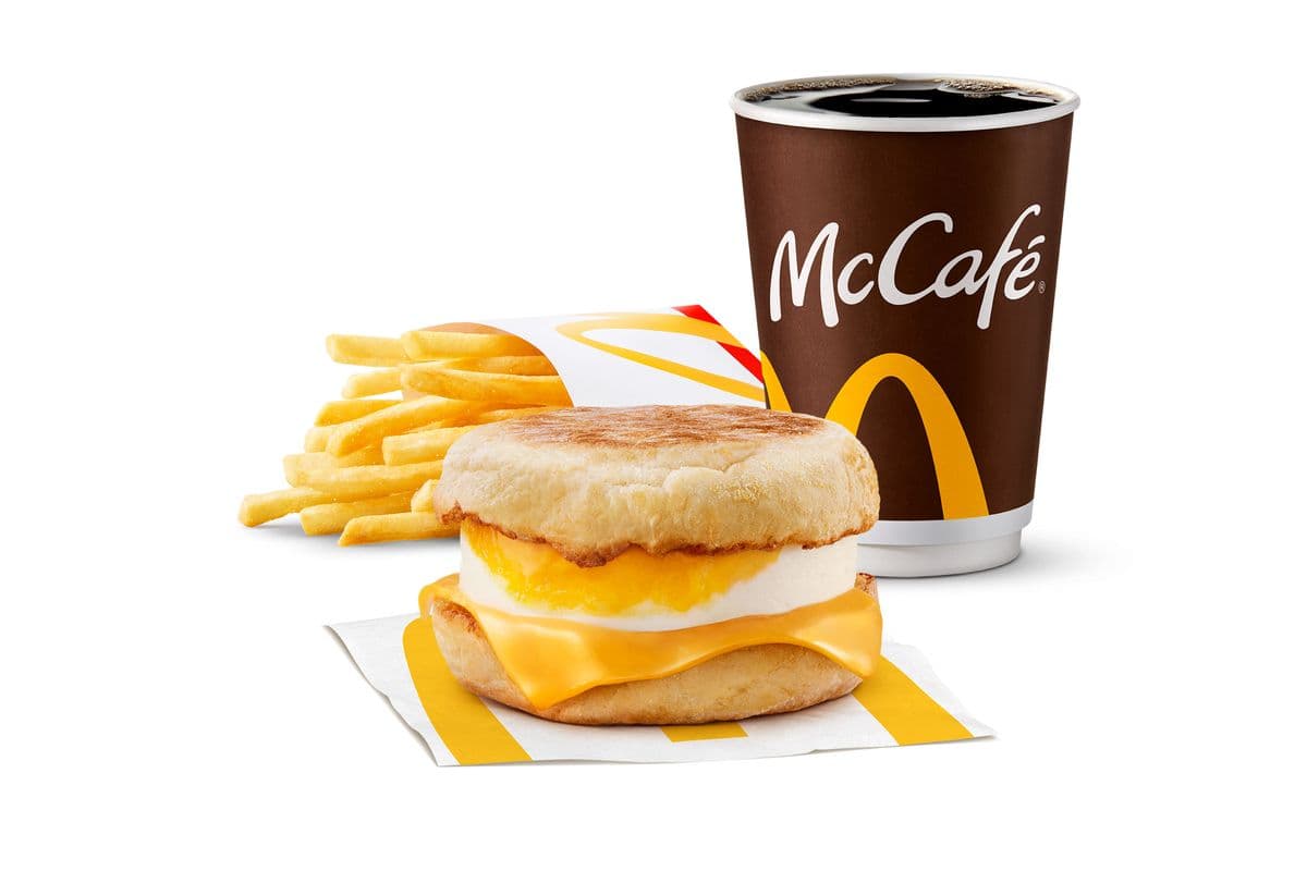 Trio McMuffin avec œuf et fromage [510.0 Cal]