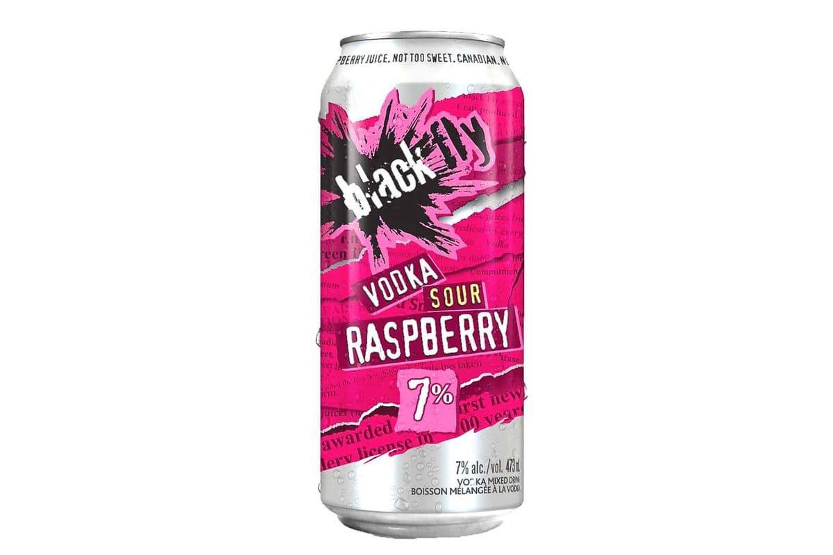 Black Fly Sour Raspberry (1 x 473mlk)
