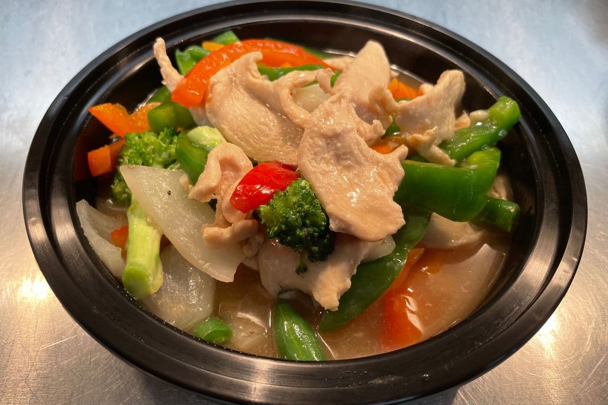 Mixed Vegetable Stir Fry (Comes with Rice)