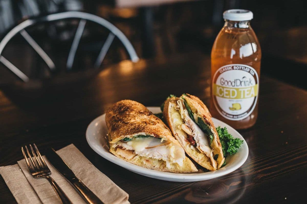 Turkey and Curried Apple Panini