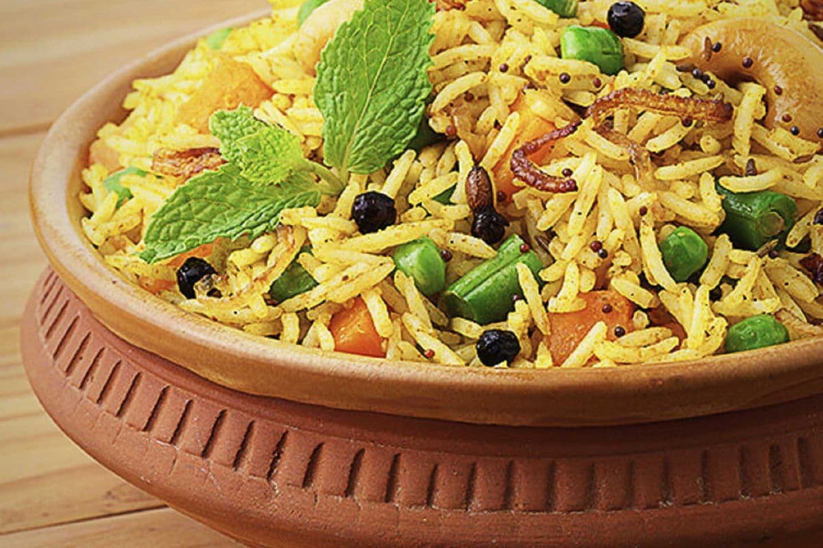 Vegetable Biryani Meal