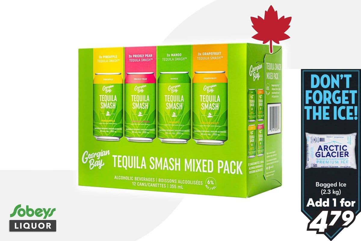 Georgian Bay Tequila Smash Mixed Pack (12 x 355 ml)