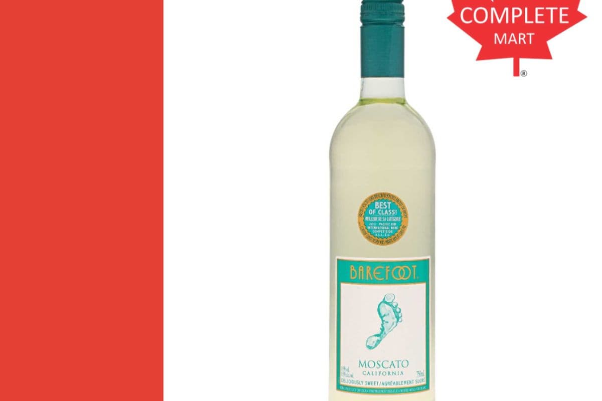 BAREFOOT MOSCATO 750mL (1 x 750ML)
