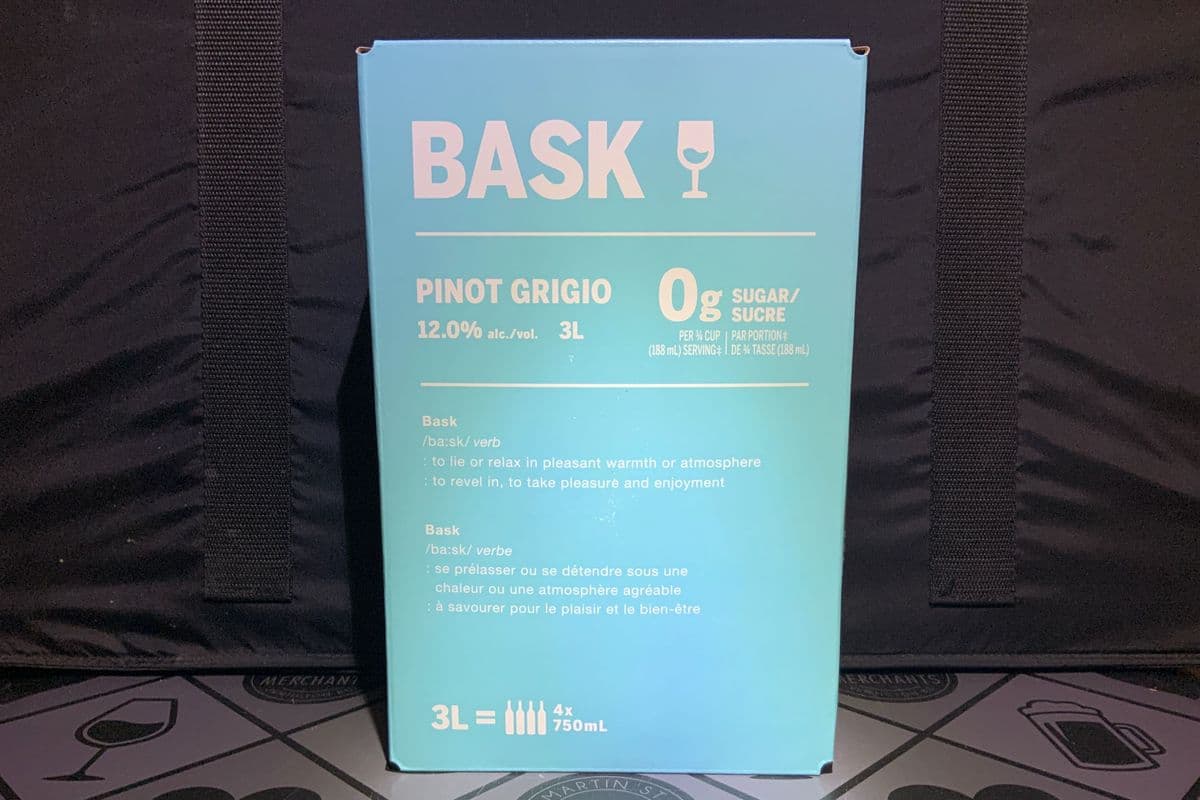 BASK -PINOT GRIGIO (1 x 3L CASK)