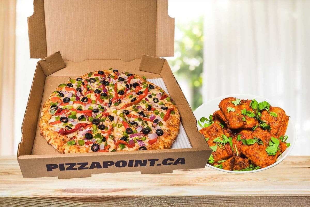 Sharry Mann Combo (Large Pizza + Fish)