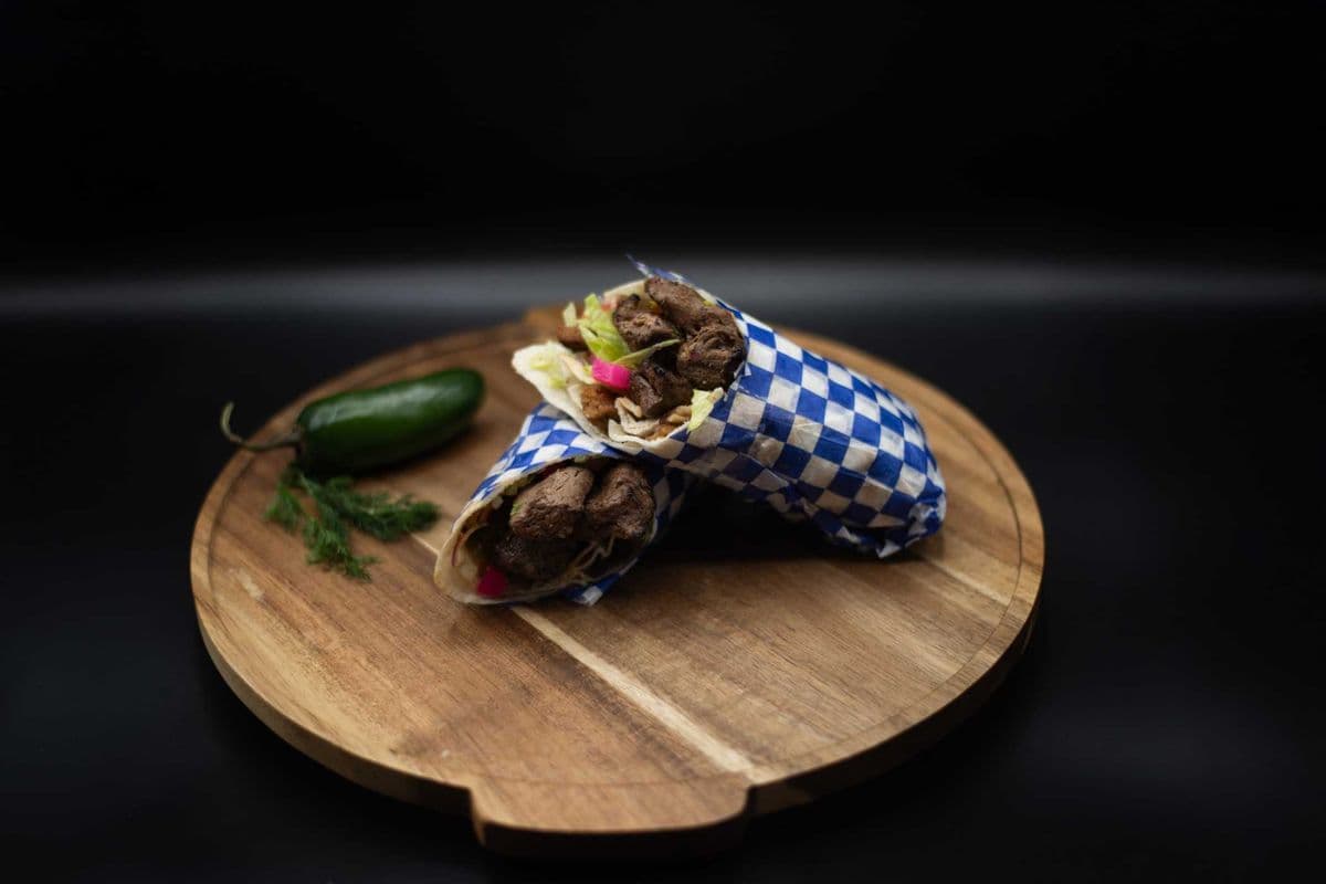 Beef Kabob Wrap