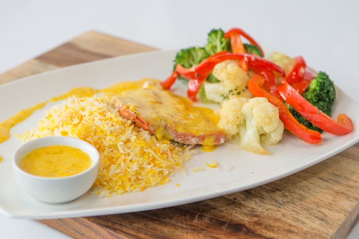 Garlic Lemon Salmon